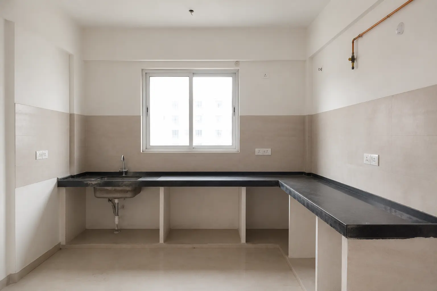 Modular kitchen after